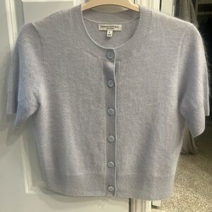 Banana Republic Soft Gray Cashmere Sweater